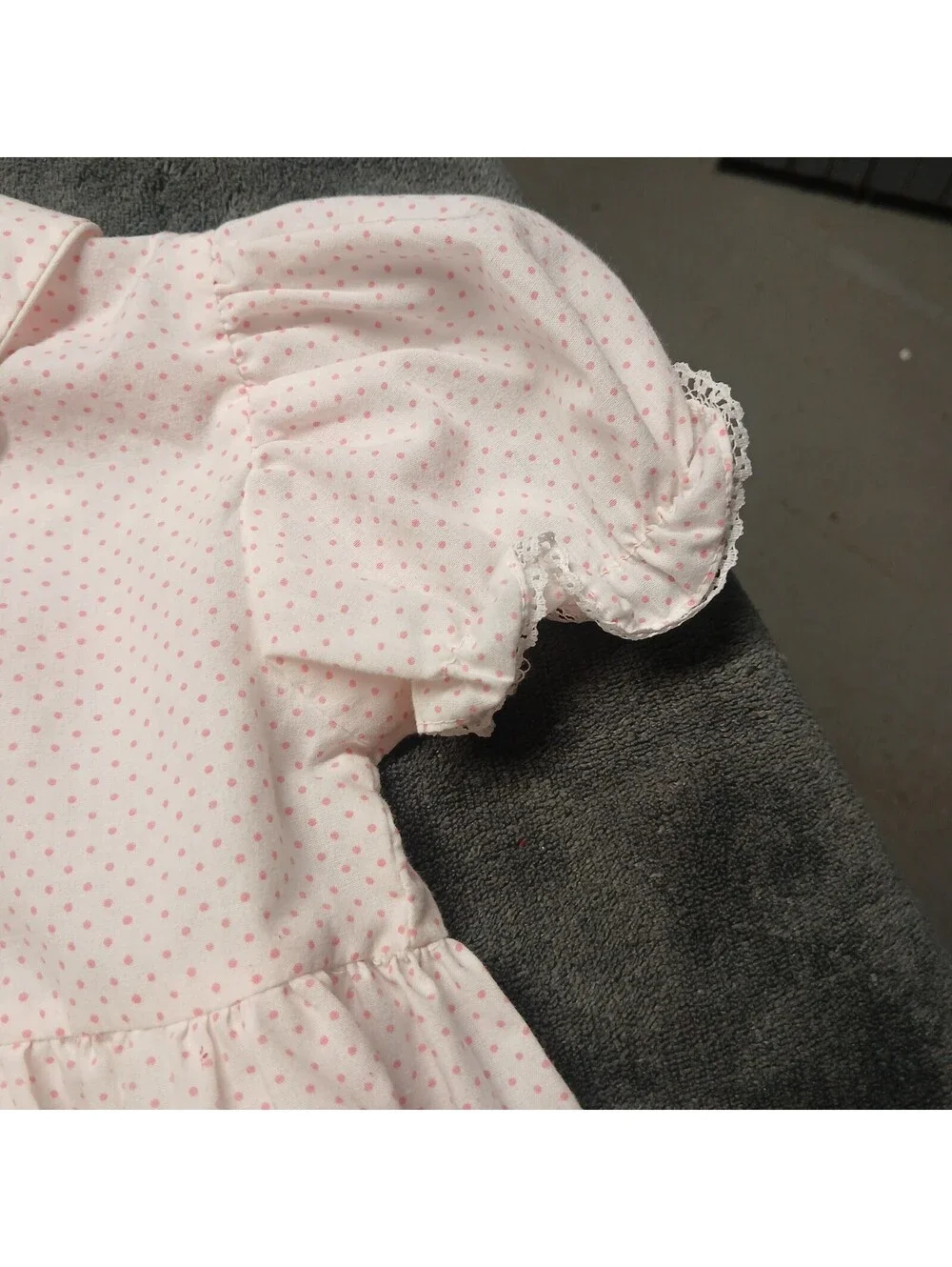 Lot Of 3 Vintage Baby Dresses Various Sizes